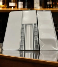 Load image into Gallery viewer, Artist Bijou watercolor travel metal pan palette box with flask , Made in Italy
